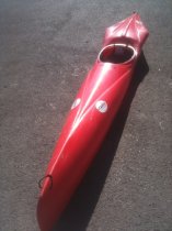 Exo Fastwave Wildwater Racing Kayak Red, Used